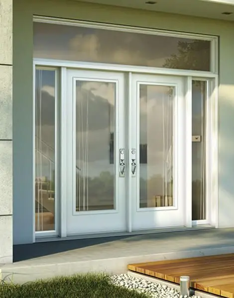 Alesso fiberglass door