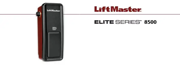 LiftMaster 8500 DC Battery Backup Capable Wall Mount Garage Door Opener | Automated Door Systems image LiftMaster 8500 DC Battery Backup Capable Wall Mount Garage Door Opener