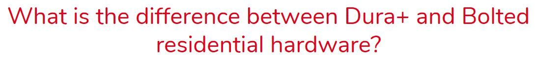 dura Grooved | Automated Door Systems